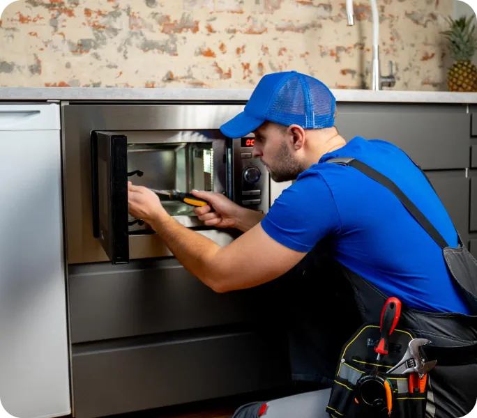 microwave oven installation services